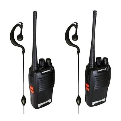 Imagem de Kit 2 Rádio Comunicador Walkie-Talkies Baofeng 777s 16Ch 12km com Fone