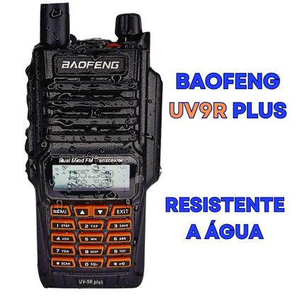 Imagem de Kit 2 Rádios Baofeng UV9R Plus IP67 A Prova Dágua