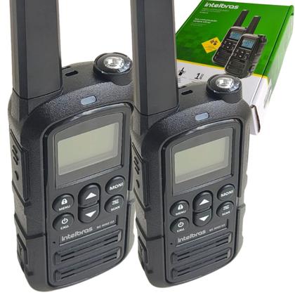 Imagem de Kit 2 Rádios Comunicadores Intelbras Rc4002 G2 Com Fones concha