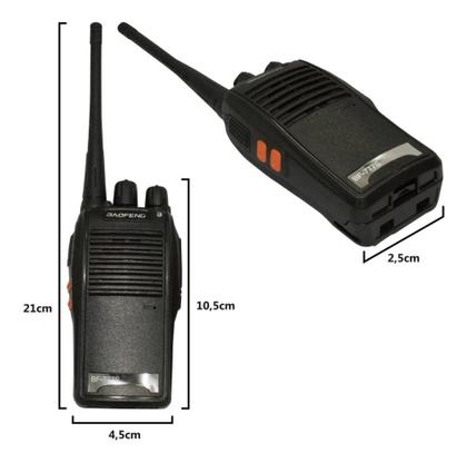 Imagem de Kit 2 Rádios Comunicadores Uhf/vhf Walkie Talkie Bf-777s