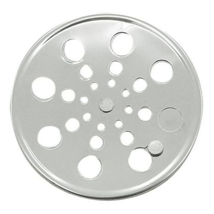 Imagem de Kit 2 Ralo Grelha Inox Para Banheiro Redondo 10x10 Com Fecho