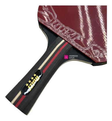 Imagem de Kit 2 Raquete Tenis De Mesa Ping Pong Profissional + Bolinha