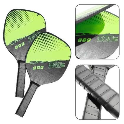 Imagem de Kit 2 Raquetes Pickleball Com 4 Bolas e Bolsa Portátil
