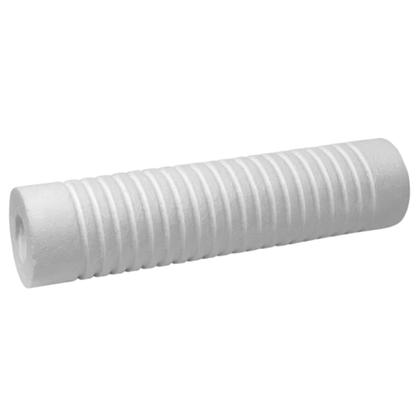 Imagem de Kit 2 Refil Cartucho Filtro PP Ranhurado 9 3/4 Caixa D'Água