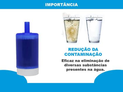 Imagem de Kit 2 Refil Com Carvão Ativado Para Torneiras Ativi Filtro