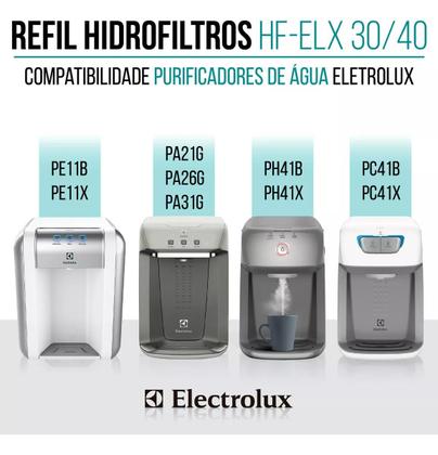 Imagem de Kit 2 Refil Compatível com Electrolux Pe11b Pe11x Pc41b Pc41x Ph41b Ph41x