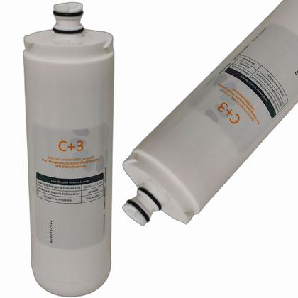 Imagem de Kit 2 Refil Filtro Purificador Bebedouro de Agua C+3 Ibbl Fr600 Vela Atlantis Immaginare Speciale Due