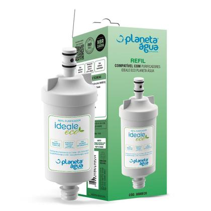 Imagem de Kit 2 Refil Filtro Purificador Planeta Água Ideale Eco e Eco Decor Original
