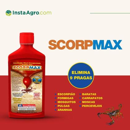 Imagem de Kit 2 Refil Mata Escorpião Pronto Uso Insetimax 500ml