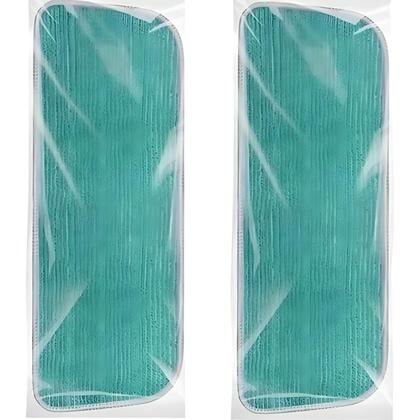 Imagem de Kit 2 Refil Mop Spray para Limpeza de Casa Giratório Reservatório Esfregão Mope Vassoura Para Piso Rodo Limpeza