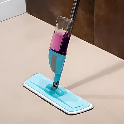 Imagem de Kit 2 Refil Mop Spray para Limpeza de Casa Giratório Reservatório Esfregão Mope Vassoura Para Piso Rodo Limpeza
