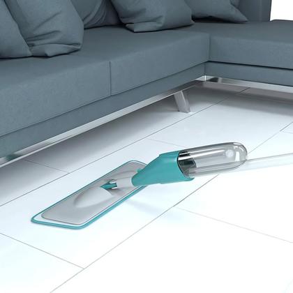 Imagem de Kit 2 Refil Mop Spray para Limpeza de Casa Giratório Reservatório Esfregão Mope Vassoura Para Piso Rodo Limpeza