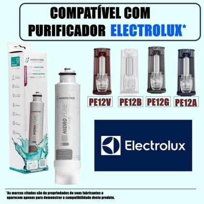 Kit 2 Refil Pe12a Pe12b Pe12g Compatível Pure Electrolux - Hidrofiltros Imagem de Kit 2 Refil Pe12a Pe12b Pe12g Compatível Pure Electrolux