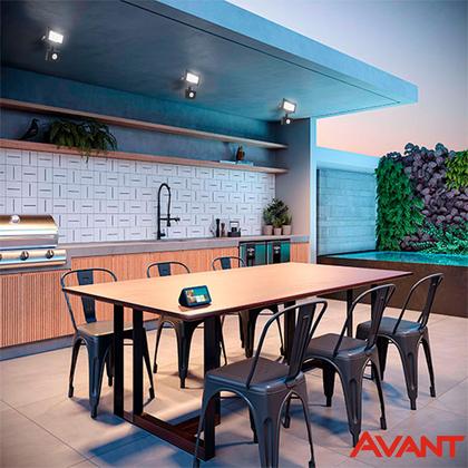 Imagem de Kit 2 Refletor Sensor Presença 10W Branco Frio 6500K Fotocelula