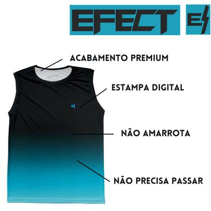 Imagem de Kit 2 Regata Camiseta Cavada Masculina Academia Dry Fitness Protecao UV Secagem rapida Musculacao Tr