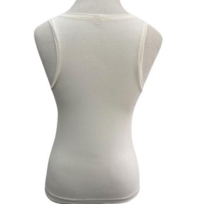 Imagem de Kit 2 Regatas Femininas Básicas em Viscolycra Preto e Off White