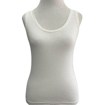 Imagem de Kit 2 Regatas Femininas Básicas em Viscolycra Preto e Off White