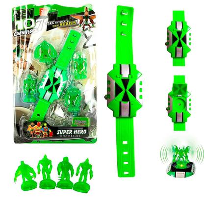 Imagem de Kit 2 Relógio Omnitrix Lançador e Omniverse C/ Som e Luz Ben