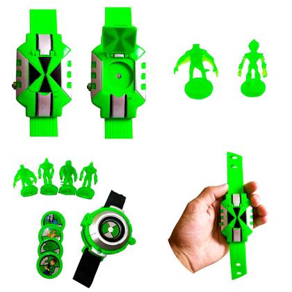 Imagem de Kit 2 Relógio Omnitrix Lançador e Omniverse C/ Som e Luz Ben