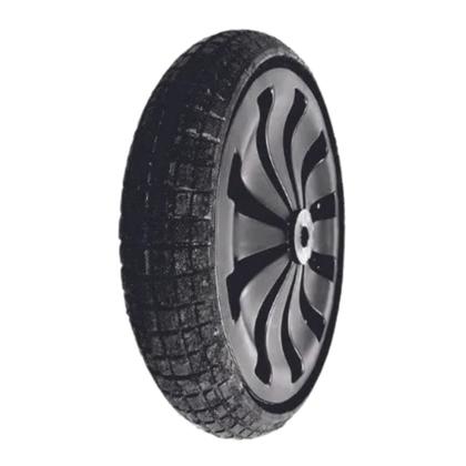 Imagem de Kit 2 Rodas Carrinho De Mão Pedreiro, Pneu Maciço Sem Câm