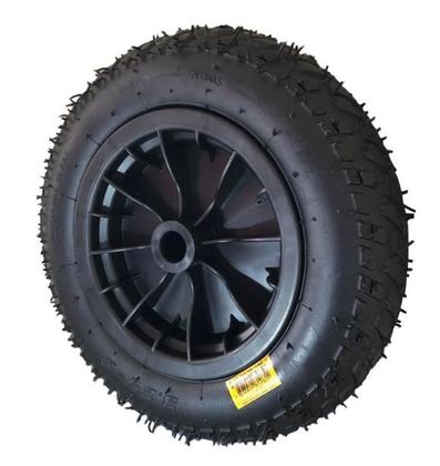 Imagem de Kit 2 Rodas Pneumáticas 325x8 Ou 36cm Carrinho Carga 120kg