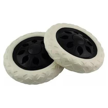 Imagem de Kit 2 Rodinhas para Carrinho de Feira Sacola 16Cm-Ref.CK1142