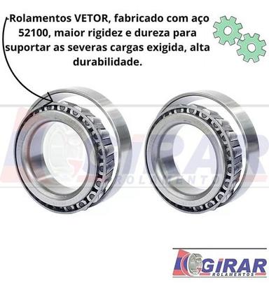Imagem de Kit 2 Rolamento Satelite Diferencial Dianteiro Ranger 01-12