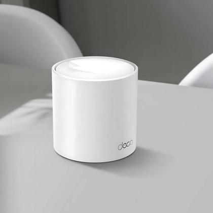 Imagem de Kit 2 Roteadores TP-Link Deco X10, Mesh Wi-Fi 6 AX1500, Cobertura até 360 m²