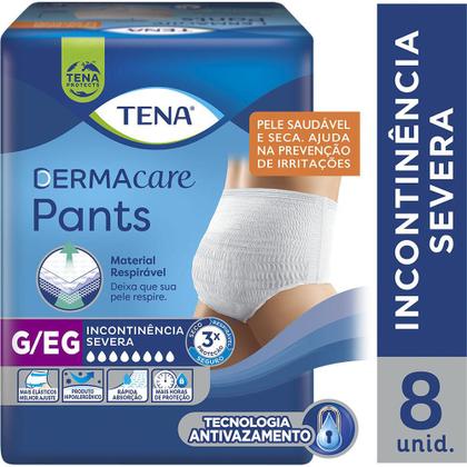 Imagem de Kit 2 Roupa Intima Tena Dermacare Pants Ultra G/EG com 8 un cada