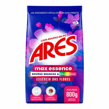 Imagem de Kit 2 Sabão em Pó Lava Roupas Profissional Max Essence ARES 800g