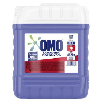 Imagem de Kit 2 Sabão Liquido OMO Pro Lavanderia Profissional 7L cada