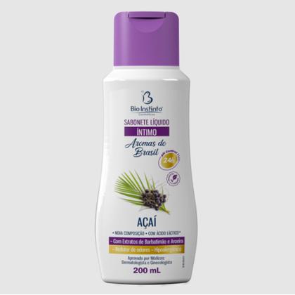 Imagem de Kit 2 Sabonete Líquido Íntimo Açaí 200Ml - Bio Instinto