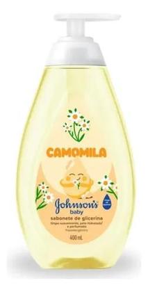 Imagem de Kit 2 Sabonetes Líquido Johnson's Glicerina Camomila 400ml