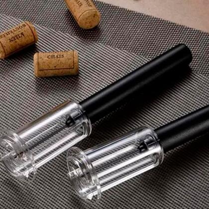 Imagem de KIT 2 Saca Rolha Abridor Garrafa Vinho Por Sucção Bomba Ar