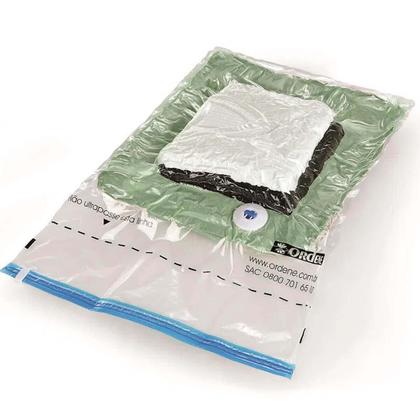 Kit 2 Sacos Vac Bag Ordene para Roupas Médio 45x65cm A Vácuo Imagem de Kit 2 Sacos Vac Bag Ordene para Roupas Médio 45x65cm A Vácuo