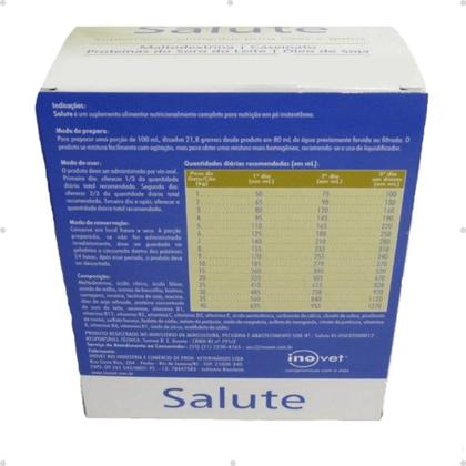 Imagem de Kit 2 Salute Suplemento Alimentar para Cães e Gatos C/ 10 Sachês 21,8g cada- Inovet