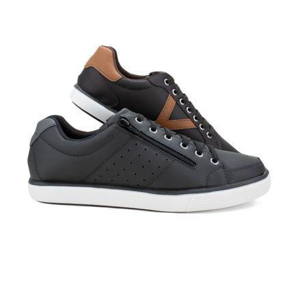 Imagem de Kit 2 Sapatenis Casual Masculino Com Fechamento De Elástico