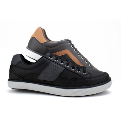 Imagem de Kit 2 Sapatenis Casual Masculinos Com Fechamento De Elástico