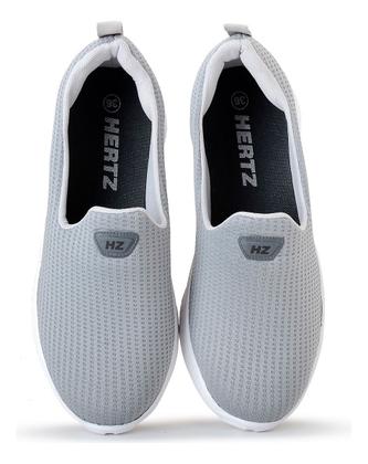 Imagem de Kit 2 Sapatilhas Ortopédica Feminina Calce Fácil Sem Cadarço Confortável Leve Original