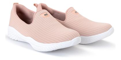 Imagem de Kit 2 Sapatilhas Ortopédica Feminina Calce Fácil Sem Cadarço Confortável Leve Original