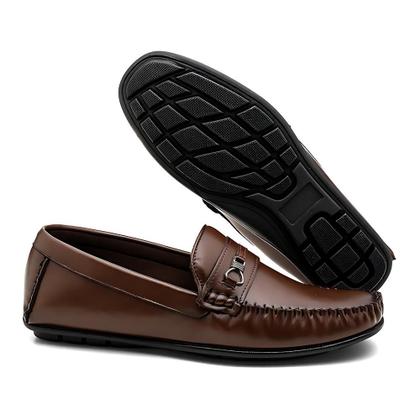 Imagem de Kit 2 Sapatos Masculinos Mocassim e Oxford Moderno Casual