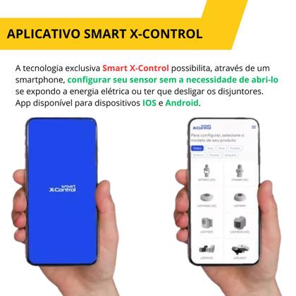 Imagem de Kit 2 Sensor Presença Teto Articulado 360 Smart X-Control