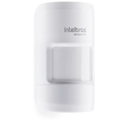 Imagem de Kit 2 Sensores Infra Passivo Sem Fio Pet Immunity 20 Kg Uso Interno IVP 8000 PET Intelbras