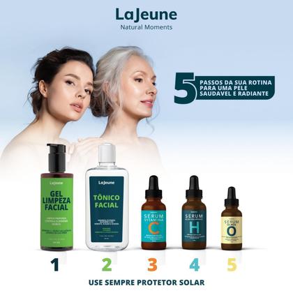 Imagem de Kit 2 Sérum Facial Vitamina C Antimarcas + Ácido Hialurônico