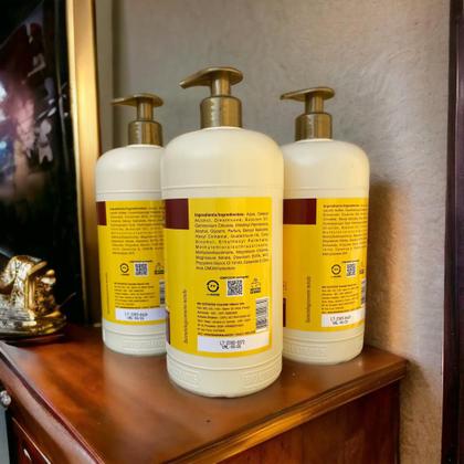 Imagem de kit 2 Shampoo 1 Condicionador Força e Maciez Tutano 1L Bio Extratus