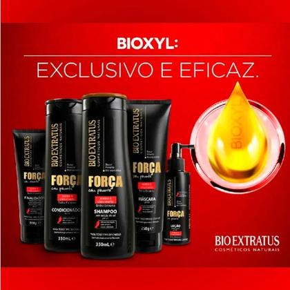 Imagem de Kit 2 Shampoo Força com Pimenta 1L Bio Extratus