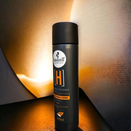 Imagem de kit 2 Shampoo Haskell Homem Cabelo e Barba 250ML