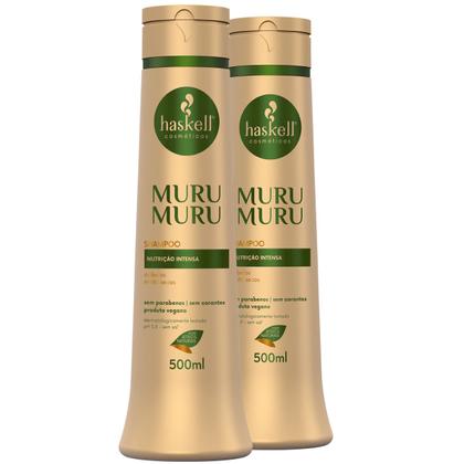 Imagem de Kit 2 Shampoo Haskell Murumuru 500ml
