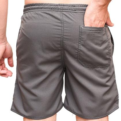 Imagem de Kit 2 Short Bermudas Calção Tactel Leve Macio Masculino Bolsos Elástico Cordão Verão