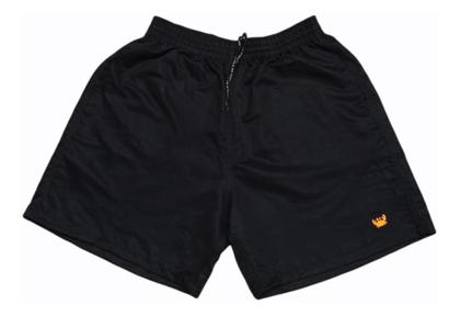 Imagem de Kit 2 Short Moda Praia Relaxado Plus Size Tactel Liso Masculino